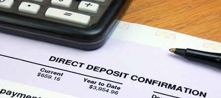 Use Direct Deposit for Faster Refunds