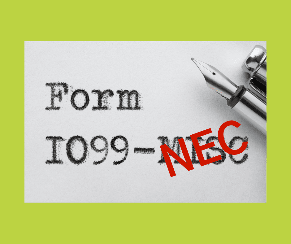 Form 1099 Nec Is Coming Here S What You Need To Know