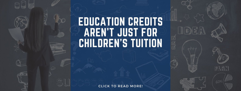 Education Credits Aren't Just For Children's Tuition cover