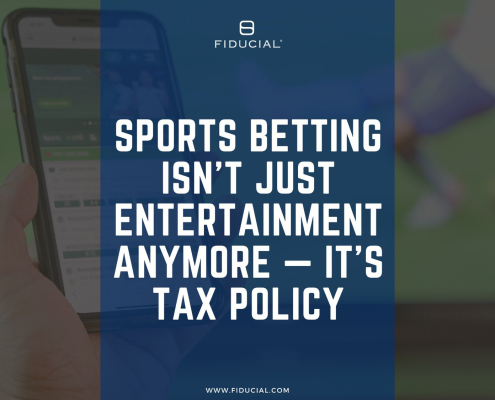 Sports Betting Isn't Just Entertainment Anymore — It's Tax Policy cover